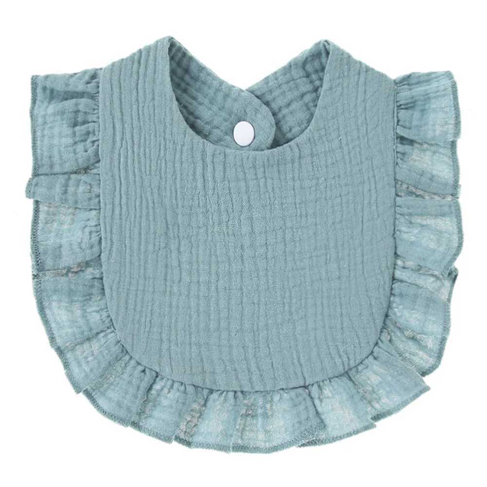 Bibs Burp Cloths Baby Infant Bibs Burp Cloths Newborn Boy Girls Lace Soft Cotton Adjustable Bib Stuff Toddler Burp Cloth Kid Feeding Saliva TowelL4812
