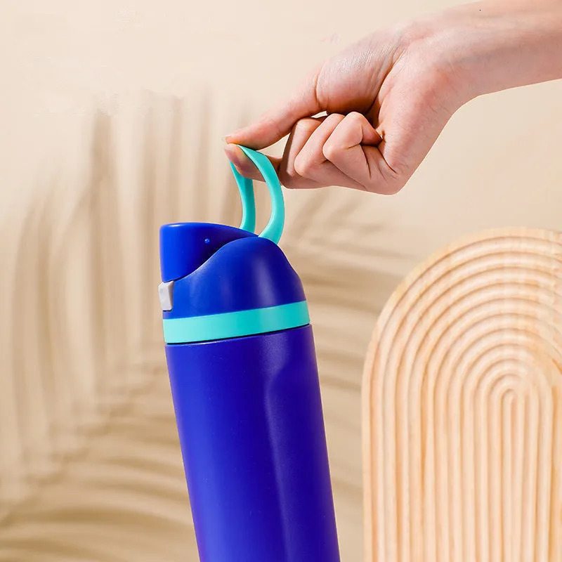 600ML 316 Stainless Steel Thermos Bottle Thermal Mug Vacuum Flask Water For Outdoor Camping Sports Insulation Cup 240506