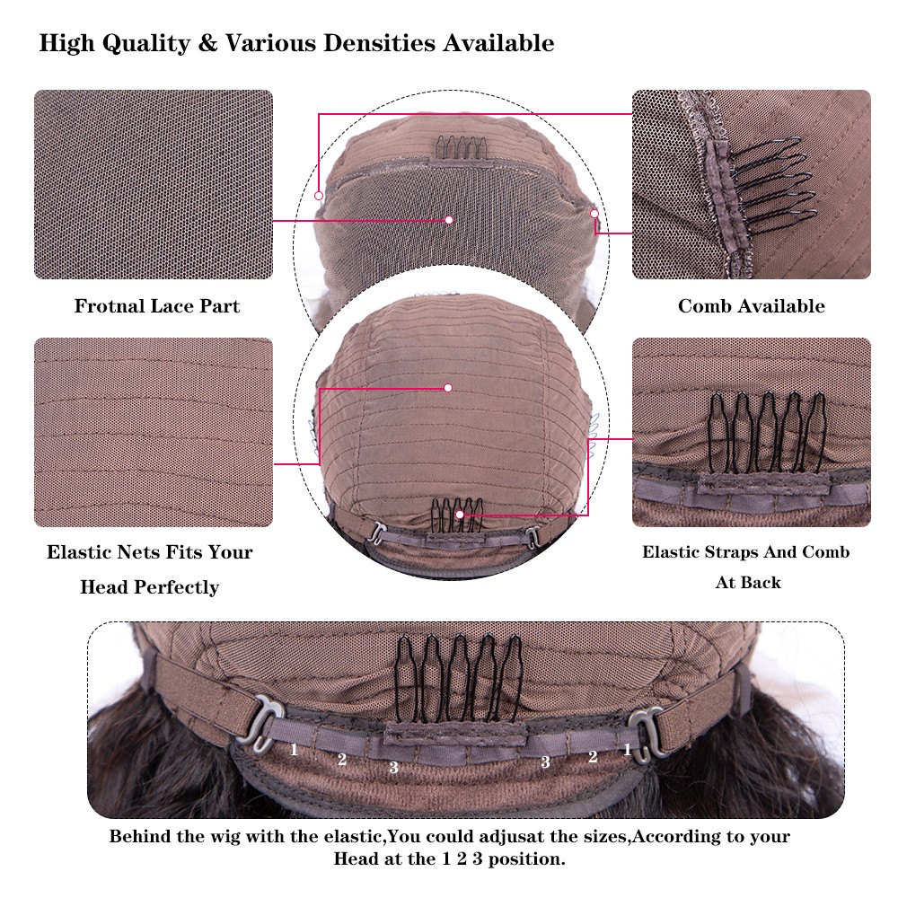 HD Lace Wig 13x6 Human Hair Pre plucked Straight Lace Front Wig Human Hair With Hairline Transparent 13x4 Lace Frontal Wigs