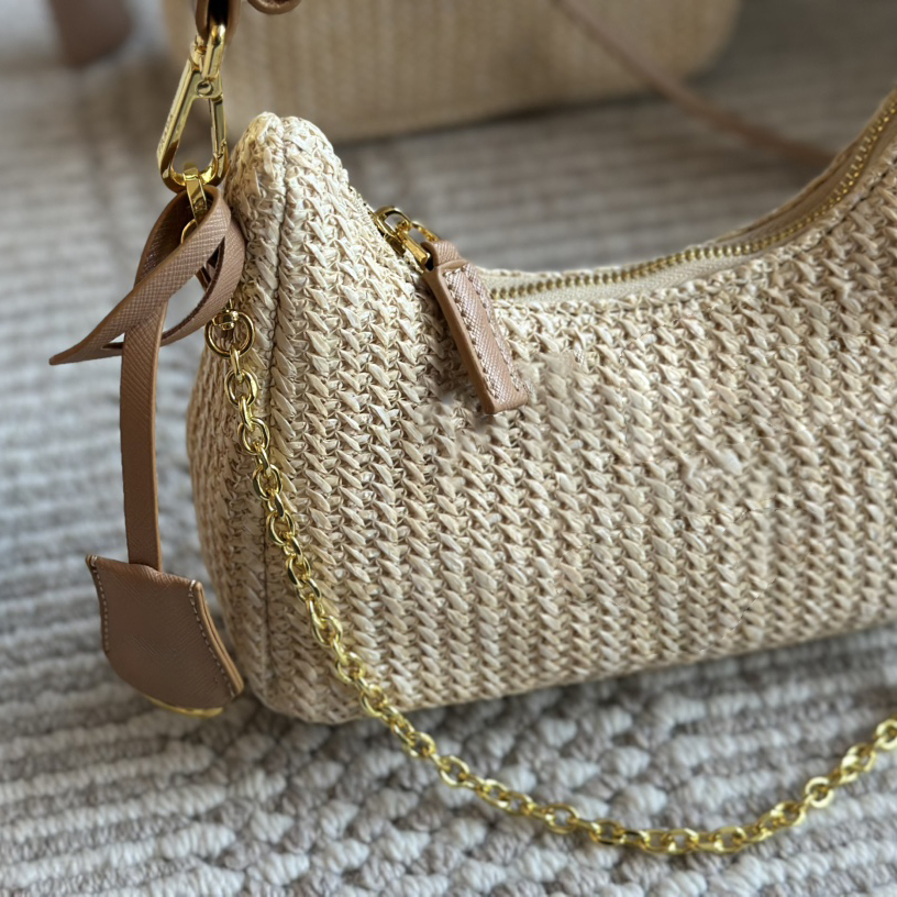 10A luxury designer bag handbag high quality mini straw shoulder hobo bags purses designer women handbag purse crossbody designer cross body bags designer women bag