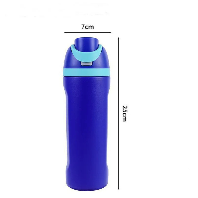 600ML 316 Stainless Steel Thermos Bottle Thermal Mug Vacuum Flask Water For Outdoor Camping Sports Insulation Cup 240506