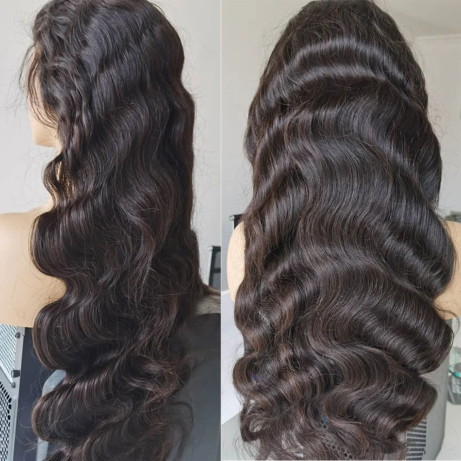 Silk Base Full Lace Wig Human Hair 4x4 Silk Top Wig Body Wave Brazilian Remy Hair Transparent Lace Wig for Women