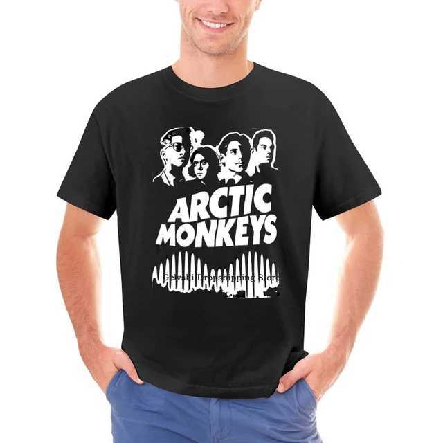 Men's T-Shirts World Tour 2023 Printed T-Shirt Arctic Monkeys Concert Arctic Monkeys Rock Band Man Shirt Arctic Monkeys Fans Gi T240510