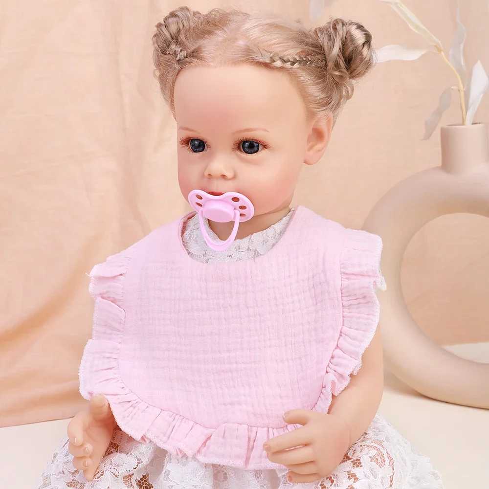 Bibs Burp Cloths Newborn Bibs Infant Burp Cloths Baby Stuff Feeding Drool Bandana Saliva Towel Toddler Ruffle Solid Color Bib Baby AccessoriesL4812