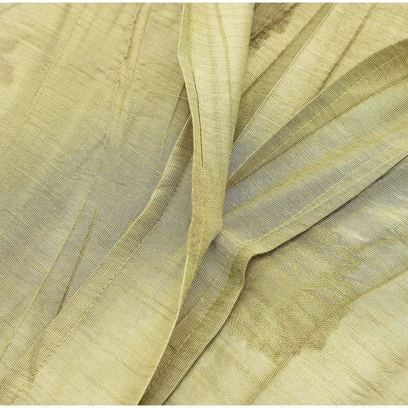 Linen Tiedye Print Long Pants Sets For Women Lapel Half Sleeve Single Breasted Shirts Drawstring Wide Leg Pant 2 Pieces Set 240514