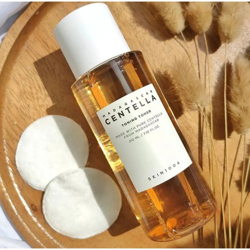 Korean Pure Centella Cleansing Oil Madagascar Toner Lasting Moisturizing Deeply Clean Ampoule Plant Essence Skin Care Set 240514