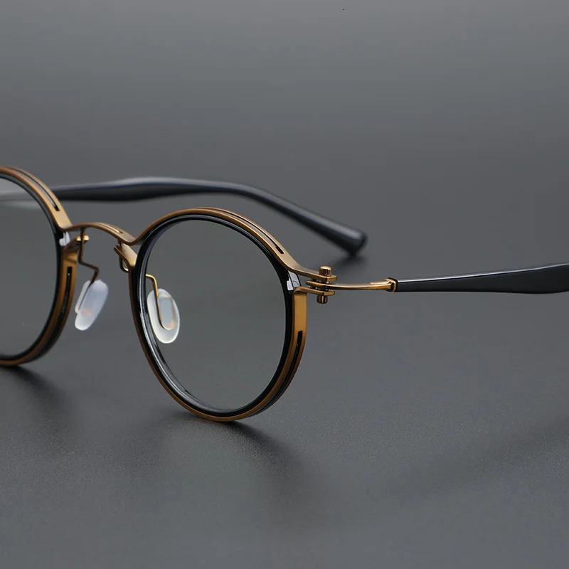 Cubojue Round Reading Glasses Male Women Anti Blue Light 0 150 200 250 Clear Eyeglasses Frame Men 45mm Narrow Nerd Spectacles 240514