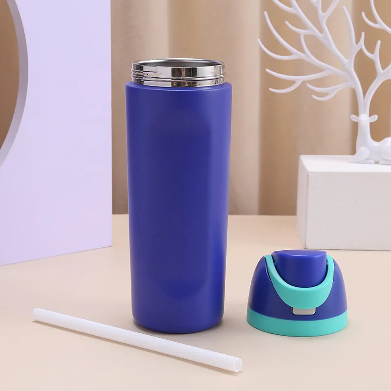 600ML 316 Stainless Steel Thermos Bottle Thermal Mug Vacuum Flask Water For Outdoor Camping Sports Insulation Cup 240506