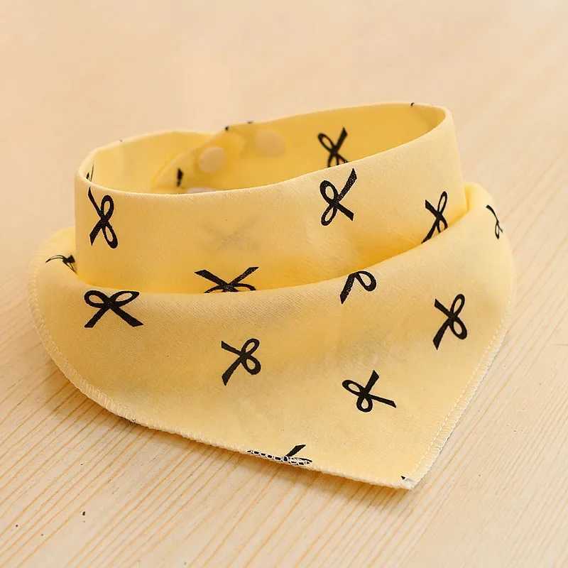 Bibs Burp Cloths Baby Girls Boys Cartoon Feeding Scarf Bib Collar Bib Burp Cloth Bandana Saliva Towel Bibs Cotton Baby Feeding Apron Triangle BibL4812