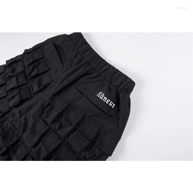 Mens Casual Work Shorts With 58 Pocket Strap Ultra Multi Functional Flaneur Design