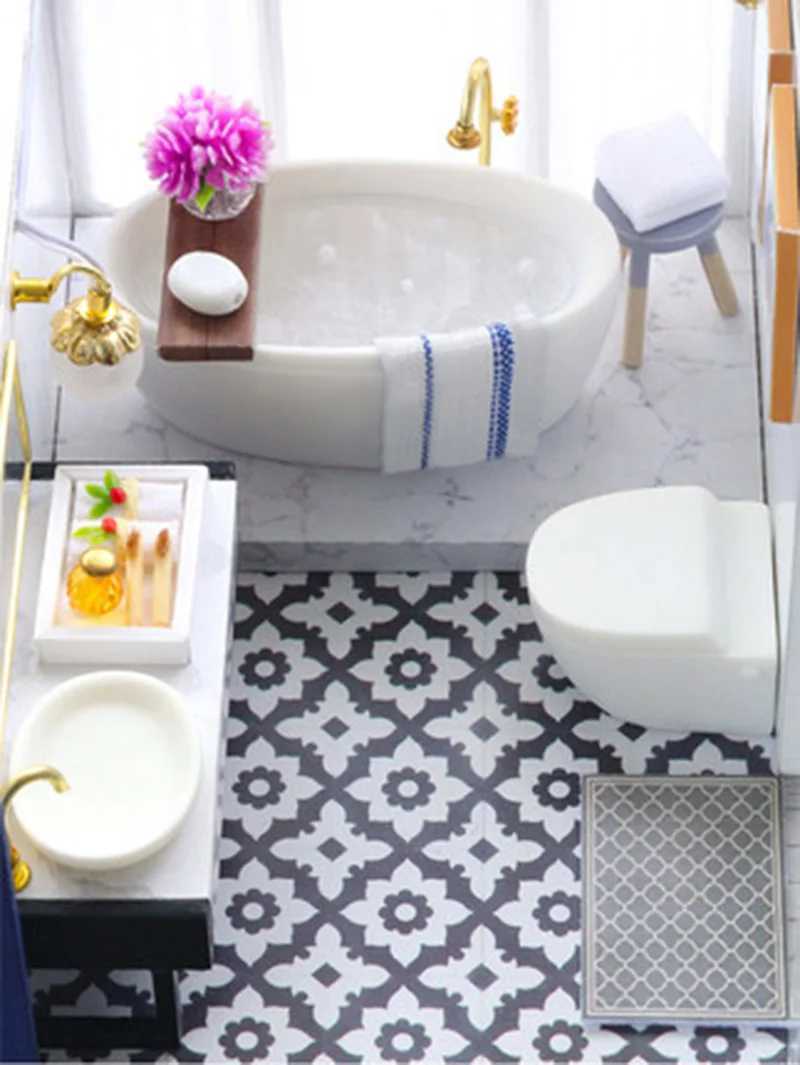 Architecture/DIY House DIY Doll House Wooden doll Houses Miniature Furniture Dollhouse Kit Casa Music Toys for Children New Year Birthday Gifts 066