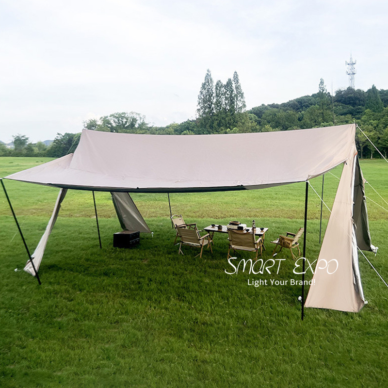 Outdoor Large Camping Canopy Tent Rainproof Sunshade Tarp OS07
