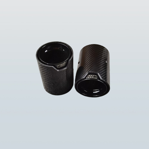 2025 new Glossy black Exhaust tail pipes Carbon fiber M Performance Muffler exhausts tips Stainless steel End Pipe1035908 Free shipping