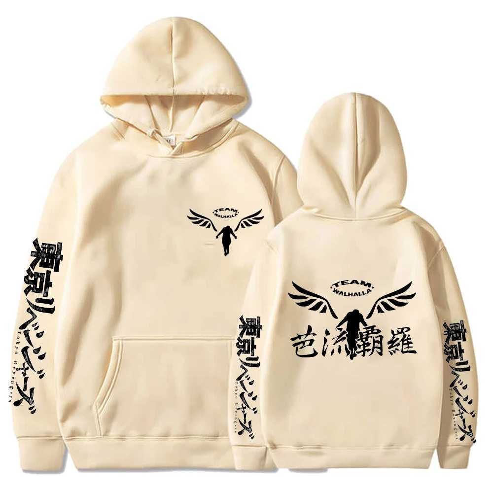 Men's Hoodies Sweatshirts Anime Tokyo Revengers Hooded Plus Size Hoodie Men Women Sweatshirts Manga Strtwear Harajuku Unisex Warm Pullover T24051