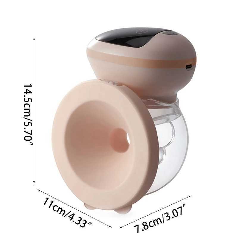 Breastpumps Breastpumps No manual electric wearable breast pump Breastfeeding Milk Collector automatic milk extractor USB charging Q241019 S241252