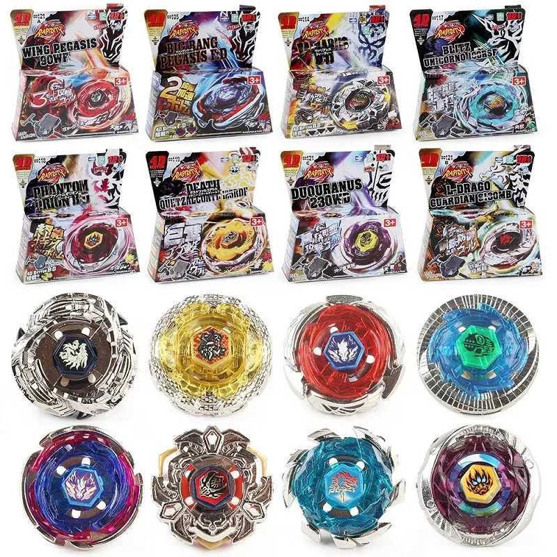 4D Beyblades Blayblade Fusion 4D Fury Metal Spinning Top System Battle Gyro with Launcher Master Rapidity Toy Christmas Gift