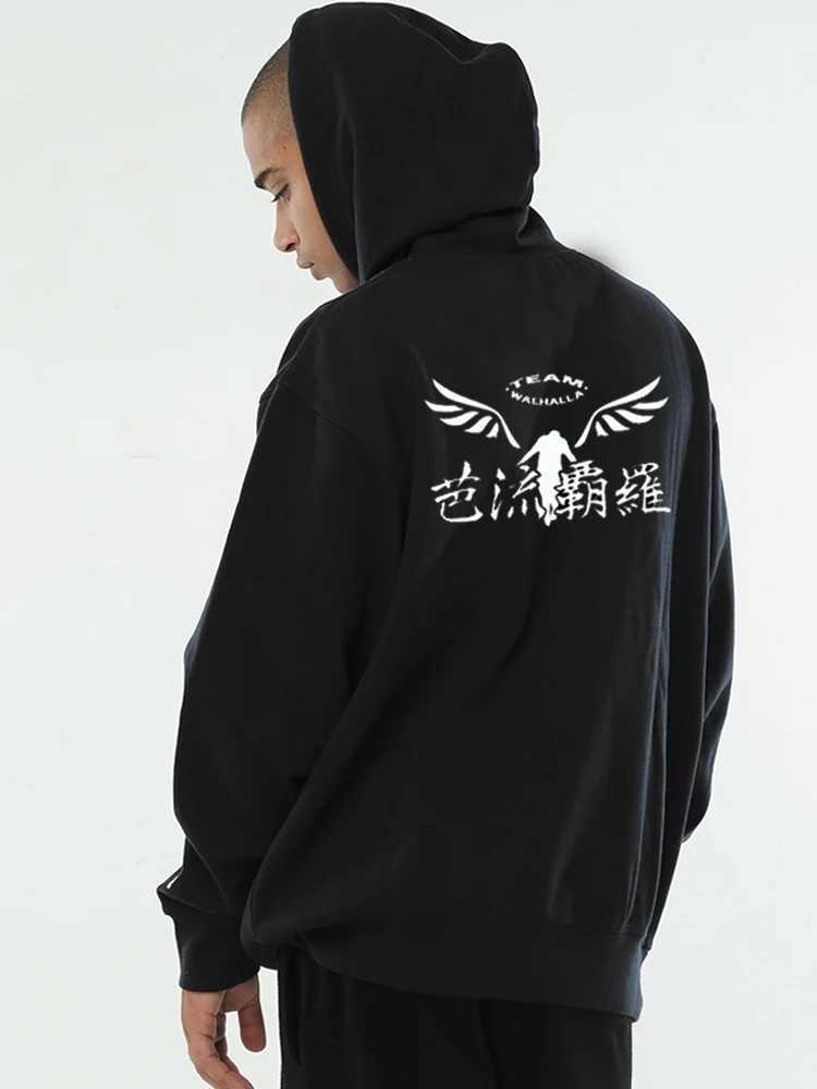 Men's Hoodies Sweatshirts Anime Tokyo Revengers Hooded Plus Size Hoodie Men Women Sweatshirts Manga Strtwear Harajuku Unisex Warm Pullover T24051