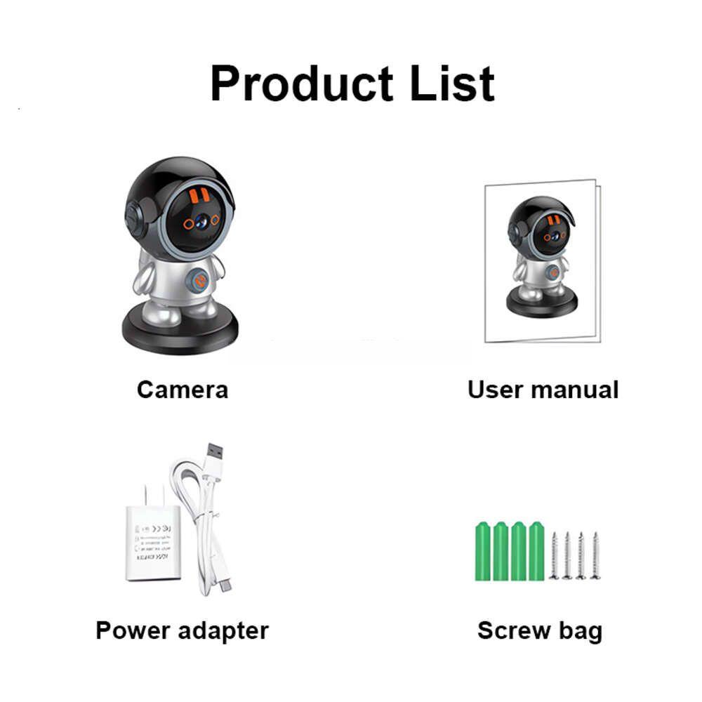 3MP Humanoid Detection WiFi IP HD Night Vision Smart Wireless Home Security Surveillance Camera Baby Monitor ddmy3c