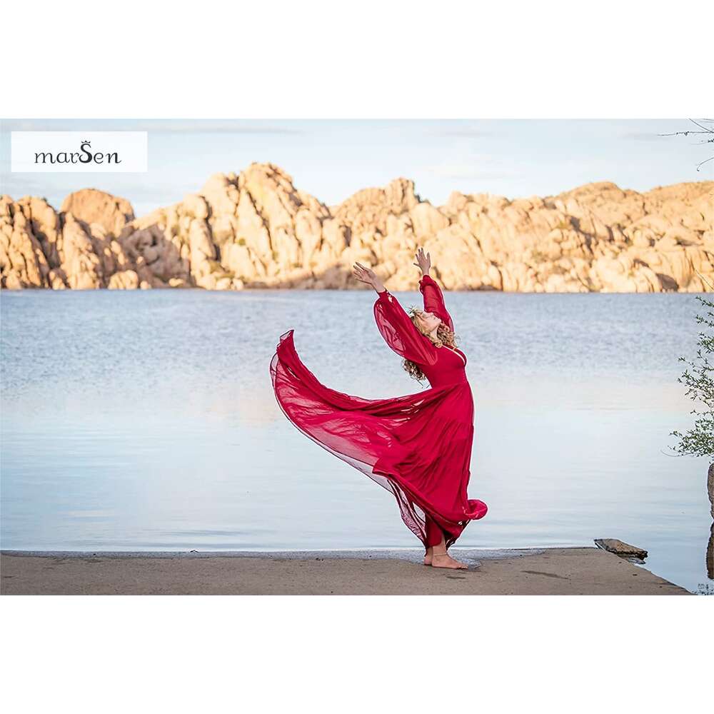 Long Sleeve Tulle Prom for Women Ball Gown prom Dresses V Neck Formal Evening Gowns Lavender Size 16 prom AMZ