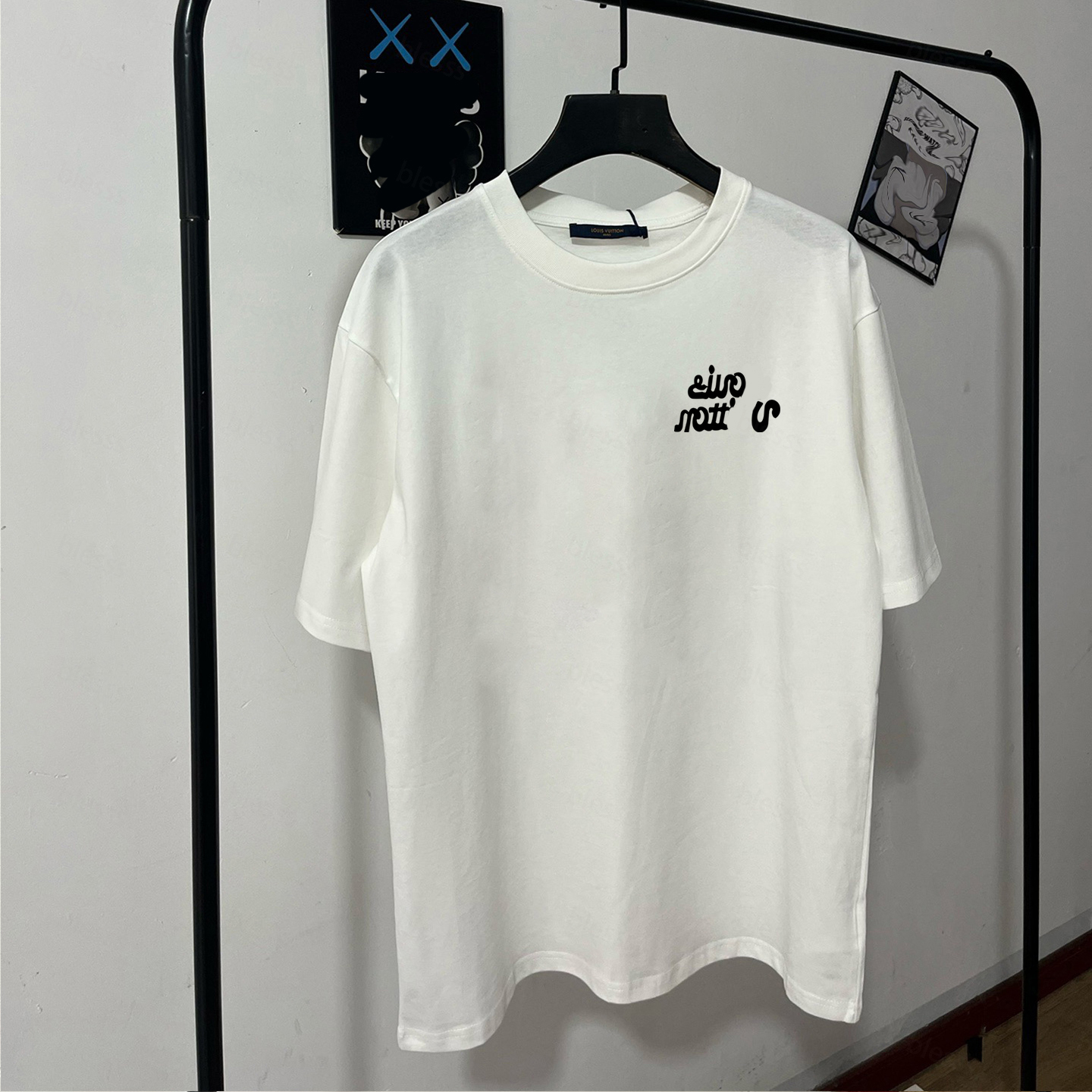 Mens Shirts Luxury T Shirt High Street Brand Clothing Letter Tshirts Cotton Short Sleeve Designer Summer Fashion Tide Mens Womens Tees Clothing CYD24051405-8