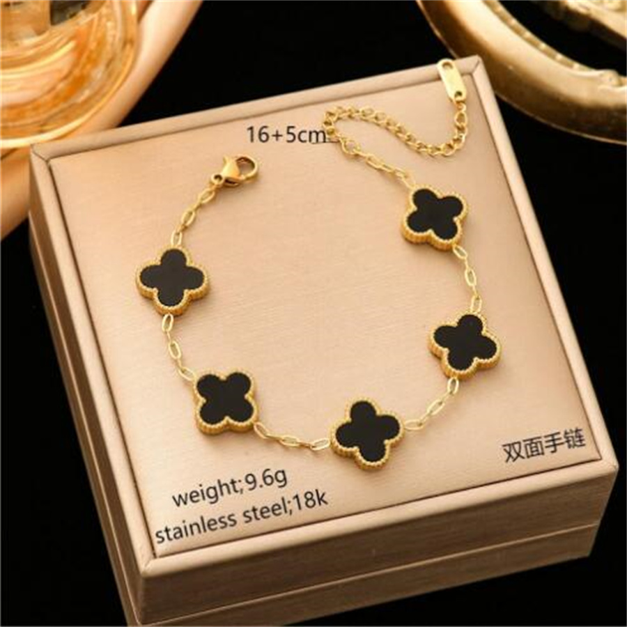 Flower Shape Bracelet Multi Colored With Shiny Cubic Zircon Adjustable Chain Sweet Style Personality Simple Design Jewelry AB301