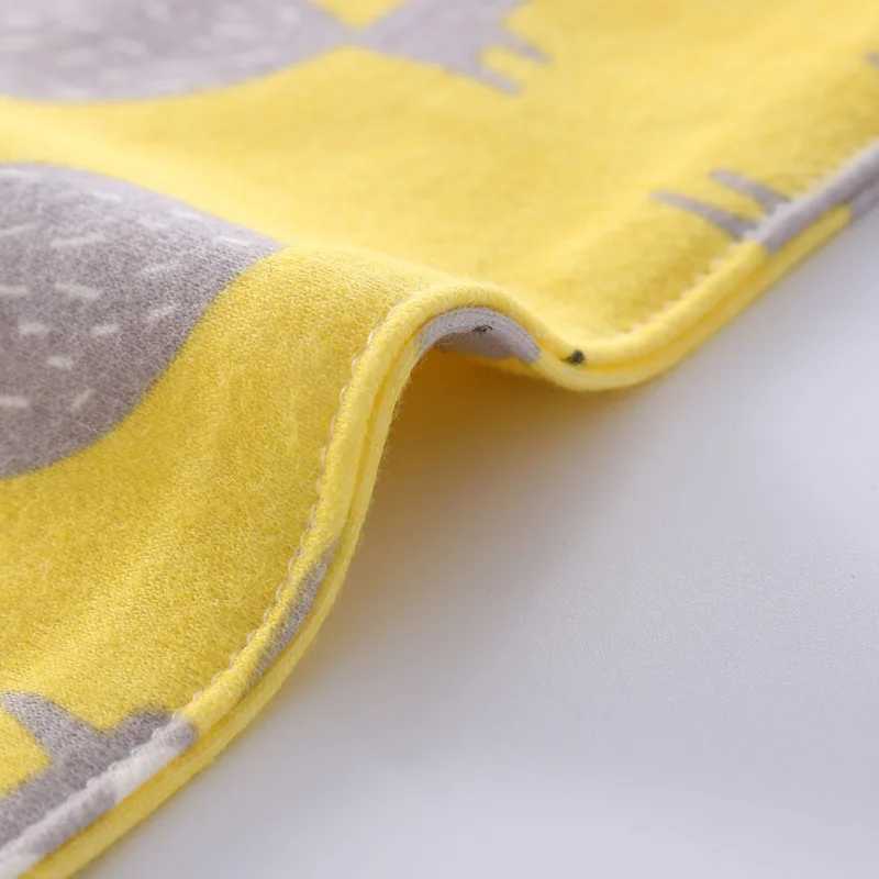 Bibs Burp Cloths Cartoon Baby Bibs Soft Cotton Baby Bandana Drool Bibs Double Triangle Feeding Bibs Infant Feeding Burp Cloths Baby Care 1/4/5pcsL4812