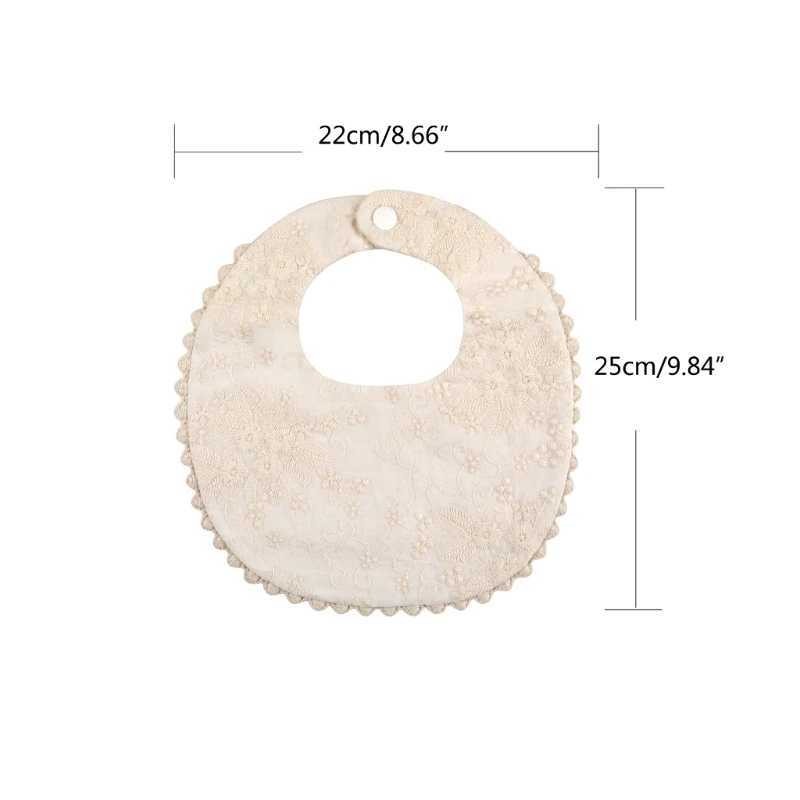 Bibs Burp Cloths Double Sided Baby Bibs Thick Layer Cotton Gause Floral Burp Cloth Drool Bib for Infant Saliva Towel Drooling Bib Newborns GiftL4812