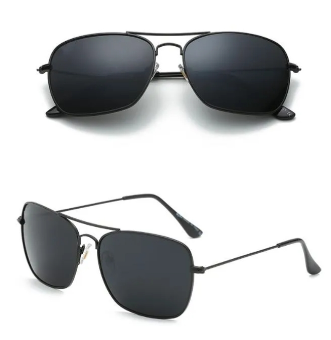 Men Sunglasses Classic Brand Retro Sunglasses Luxury Designer Eyewear Metal Frame Designers Sun Glasses Woman ML 3136 with box lenses