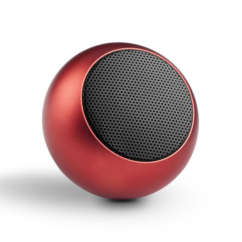 Mini wireless Bluetooth small speaker, car mounted subwoofer, high-quality small steel cannon, metal shell portable speaker