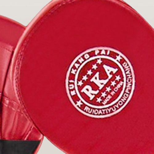 Designer-Black Red Boxing Gloves Pads for Muay Thai Kick Boxing MMA Training PU boxer target Pad