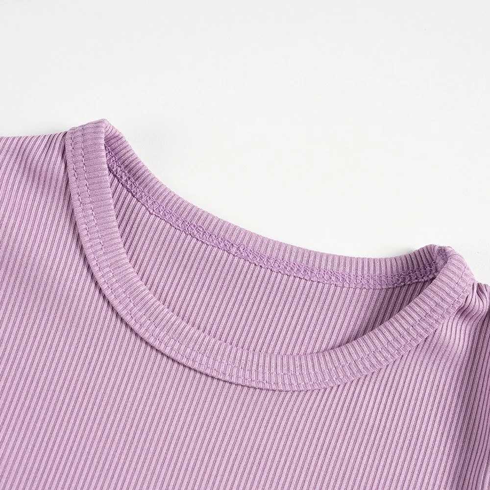 Clothing Sets 6 Color Girls Solid Shorts Outfits Fly Sleeves Tops Ruffles Shorts Clothes Sets Toddler Girls Kids Fashion Summer Clothing 0-6Y