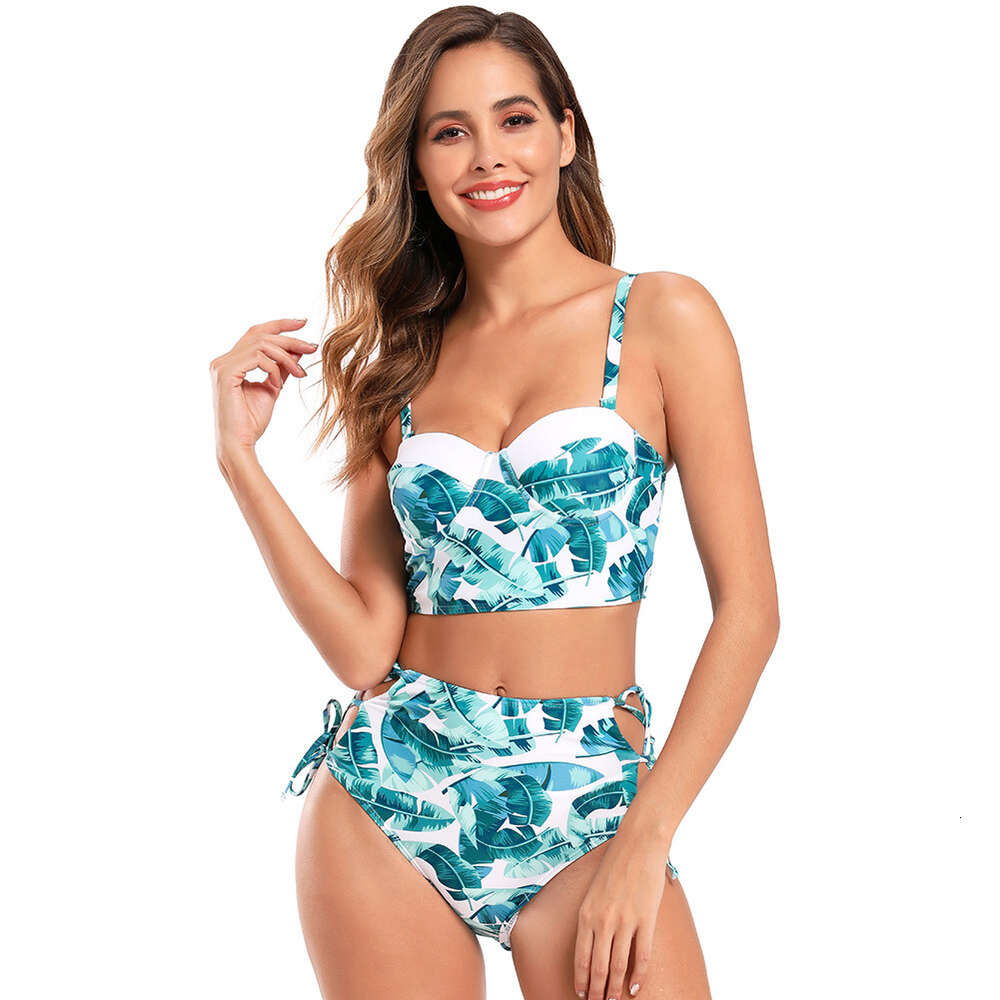 Ddmytiger Strap High Waist New Printed Swimwear Women S Bikini H