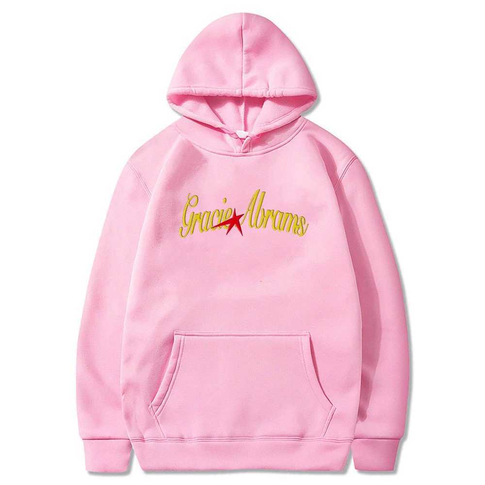 Men's Hoodies Sweatshirts Gracie Abrams Hoodie Star Merch 2024 Tour Long Slve Strtwear Men Women Hooded Sweatshirt Fashion Clothes T240515