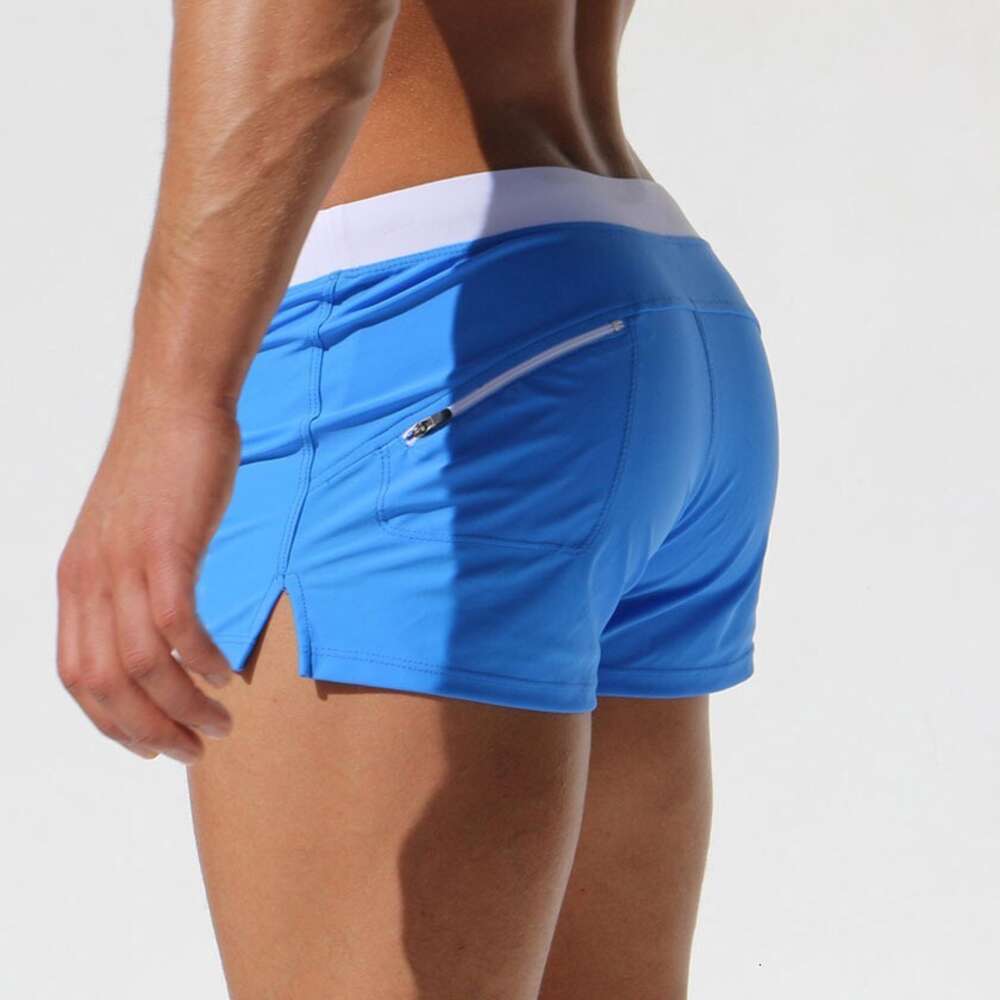 Ddmytiger Newly Released Inventory With Zippered Pocket Design For Beach Men S Trunks Flat Angle Swimming H