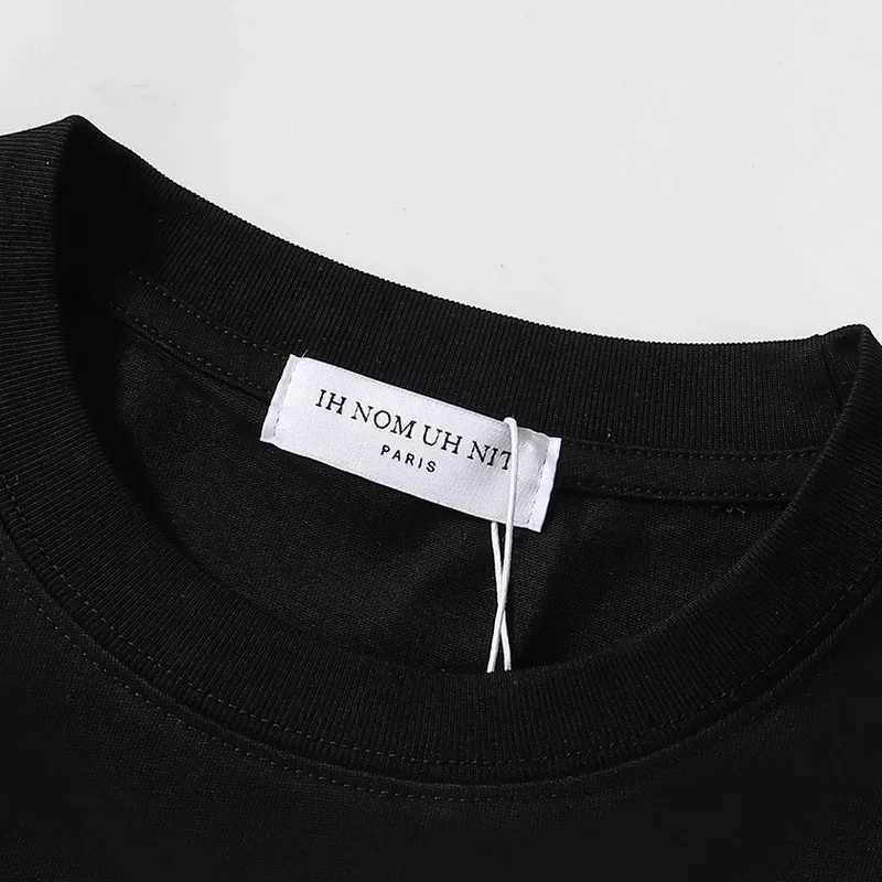 Men's T-Shirts High Quty Casual Top Ts IH NOM UH NIT T Shirts Fashion Mens And Womens Outdoor American Style Cotton Short Slve T240515