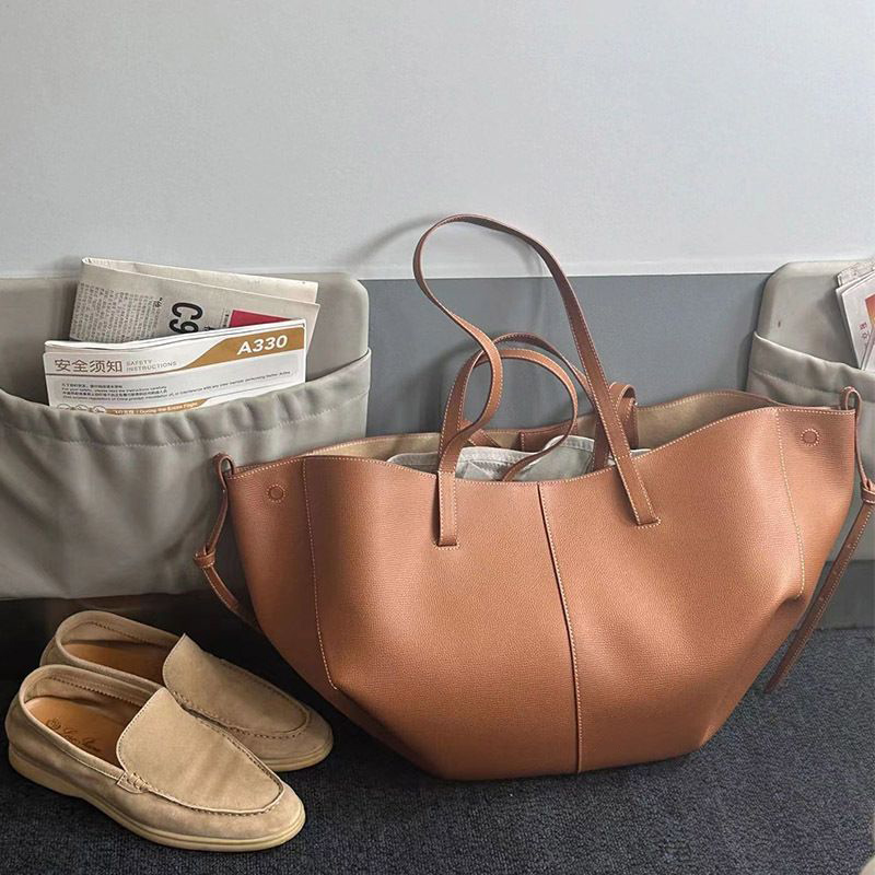 Black shoulder cyme work tote woman handbag numero causal trendy sac femme black brown large designer bag soft leather xb165