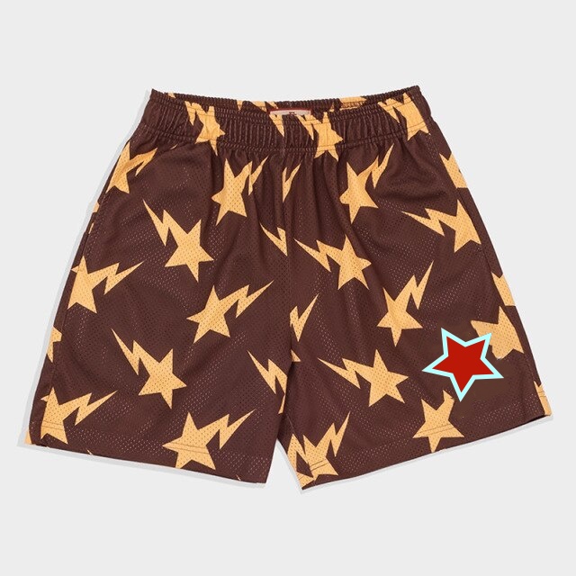 Men's Shorts Designer New Summer Short Running Sports Quick Drying Gym Breathable Beach Hip Hop Casual Pattern Shorts