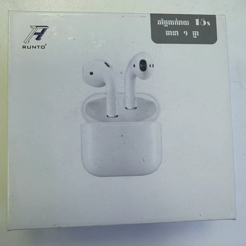 For Pro 4 TWS Wireless Earbuds, Bluetooth Earbuds, Earbuds - Compatible with Xiaomi iPhone Pro air pods, 5.0 waterproof headphone case with microphone