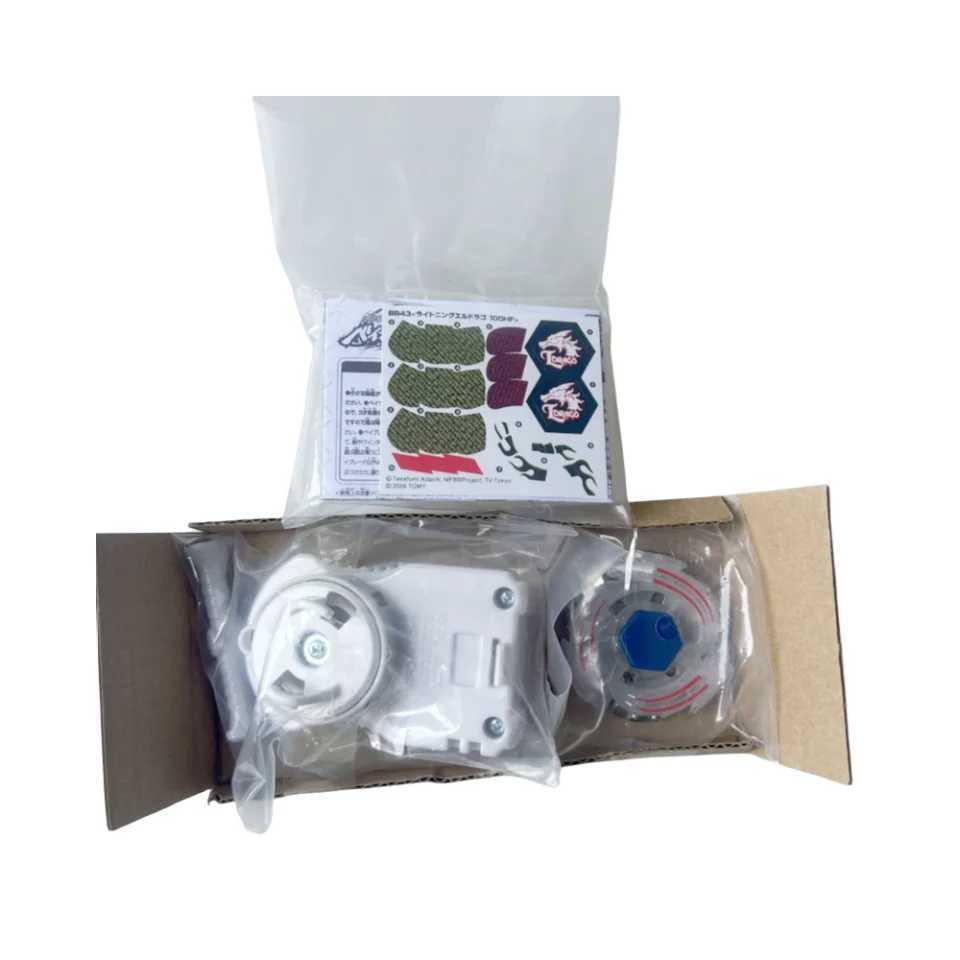 4D Beyblades Takara Tomy Beyblade Metal Battle Fusion Top BB43 L- DRAGO 100HF WITH Light Launcher