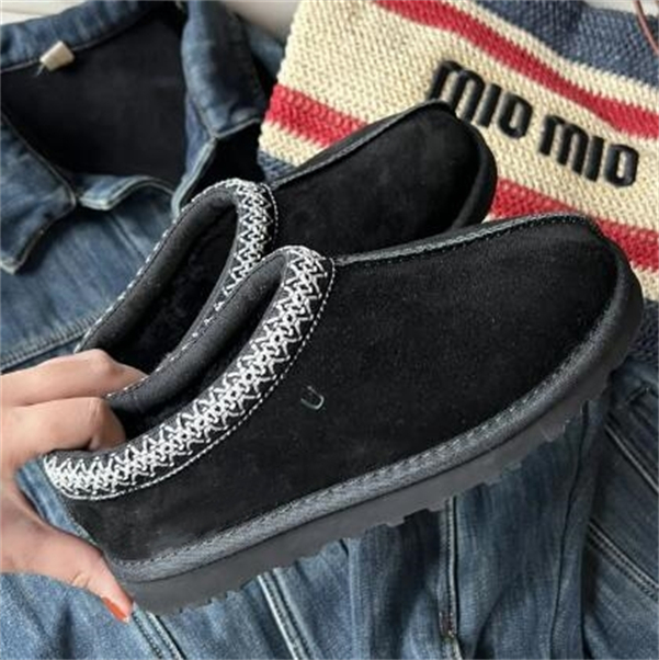 New Fashion Tasman Shoes Winter Designer Tazz Snow Boots Flat Heel Fluffy Booties For Woman