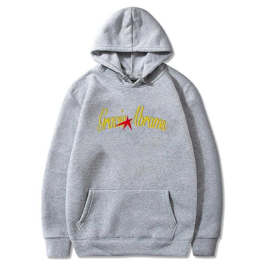 Men's Hoodies Sweatshirts Gracie Abrams Hoodie Star Merch 2024 Tour Long Slve Strtwear Men Women Hooded Sweatshirt Fashion Clothes T240515