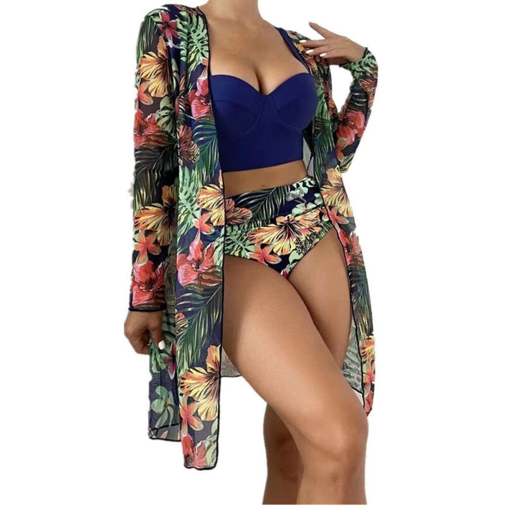 ddmytiger new cover up three piece hard pack women s bikini swimsuit H