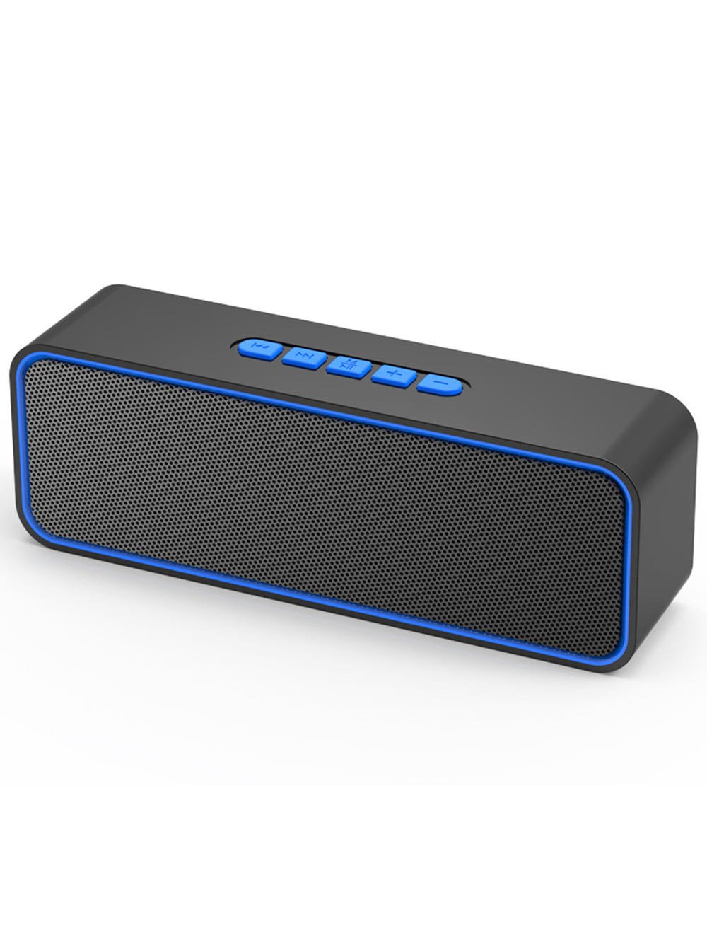 Bluetooth speaker desktop subwoofer small steel cannon portable mini outdoor wireless speaker can be plugged into USB drive