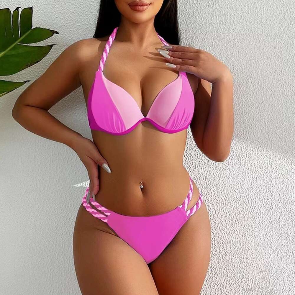 ddmytiger New Cord Splitting Bikini Pure Pigment Assembly H