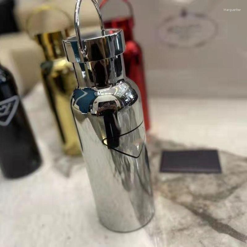 Water Bottles Simple Designer Durable Kettle High Quality Stainless Steel 500Ml Adults Children Outdoo Cycg Sports Thermal Insulation