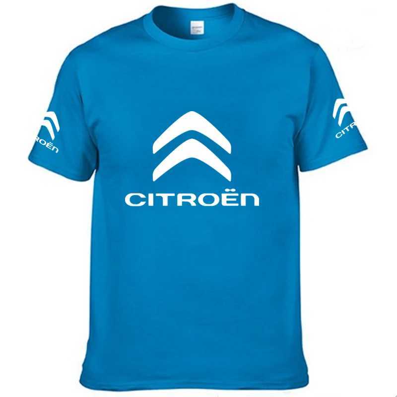 Men's T-Shirts Summer Mens T-Shirts Citroen Print Cotton Casual Fashion Short Slve Man Harajuku High Quty Unisex T Shirt Euro Size T240515