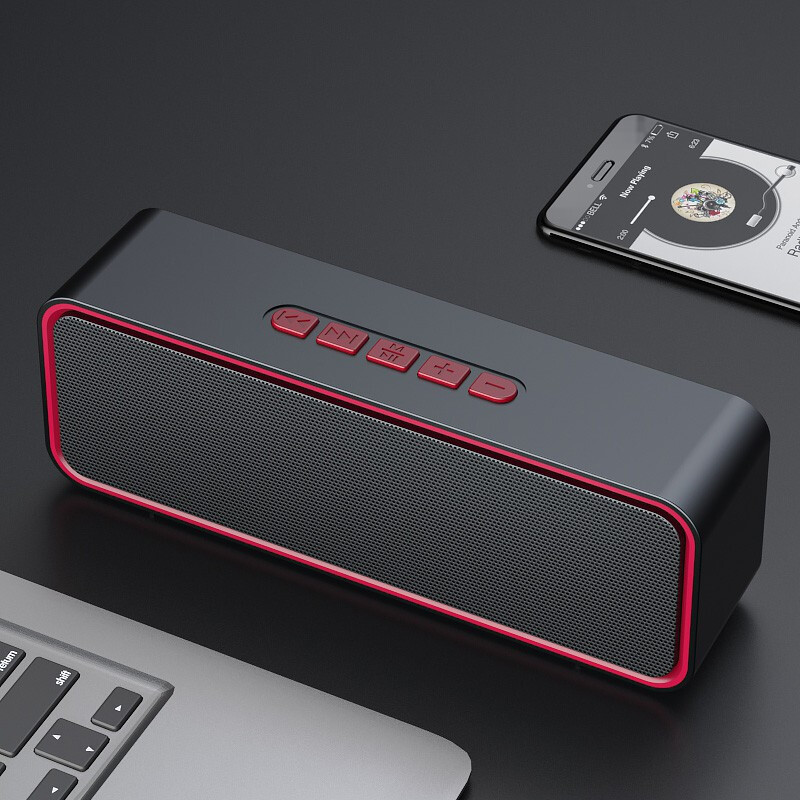 Newly upgraded mini Bluetooth audio system, live streaming, listening to music, outdoor small speaker, super long battery life
