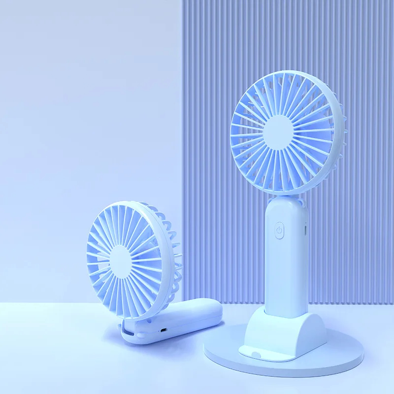 2024ss Summer Mini Fan Portable Handheld Fan Cartoon Cute Student Desktop USB Charging Fruit Multiple styles and colors Fan