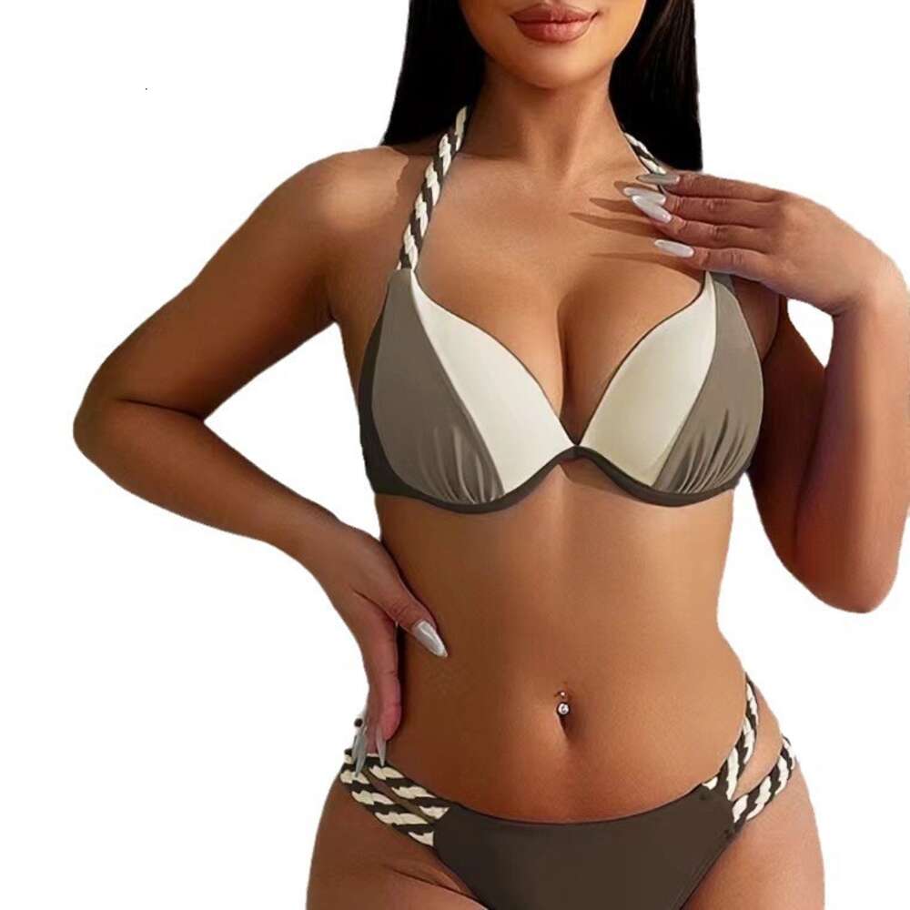 ddmytiger New Cord Splitting Bikini Pure Pigment Assembly H