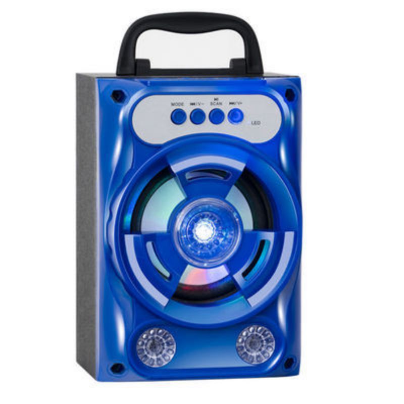 New Handheld Portable Bluetooth Speaker K-Song Colorful Light